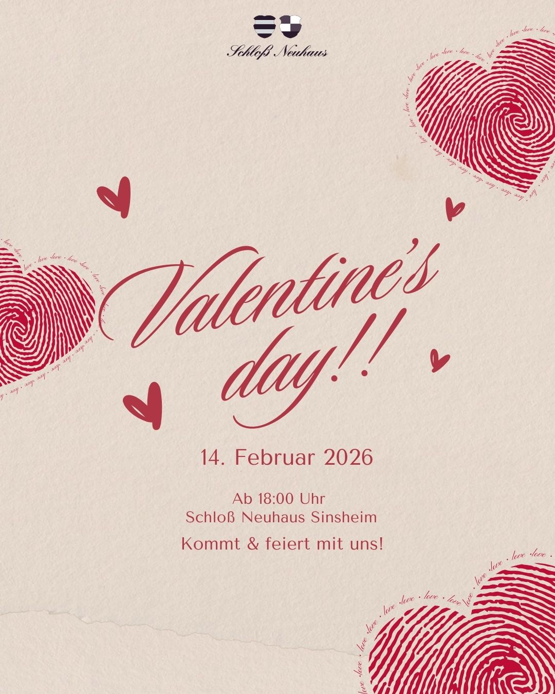 Am Valentinstag, wenn Herzen höher schlagen und Gefühle Worte finden,