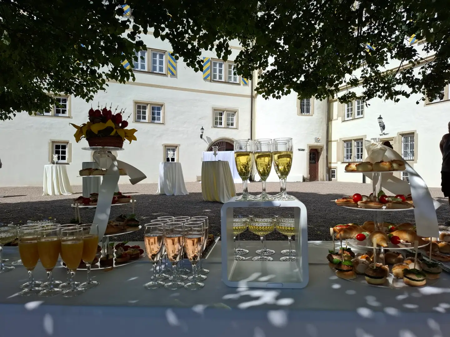 Catering auf Schloß Neuhaus
