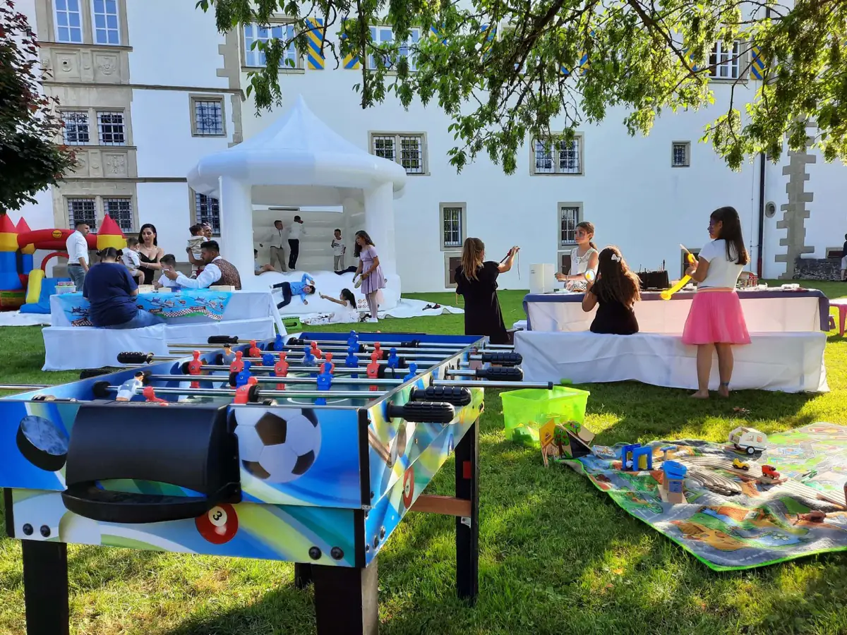 Kinderbetreuung bei Hochzeiten auf Schloß Neuhaus