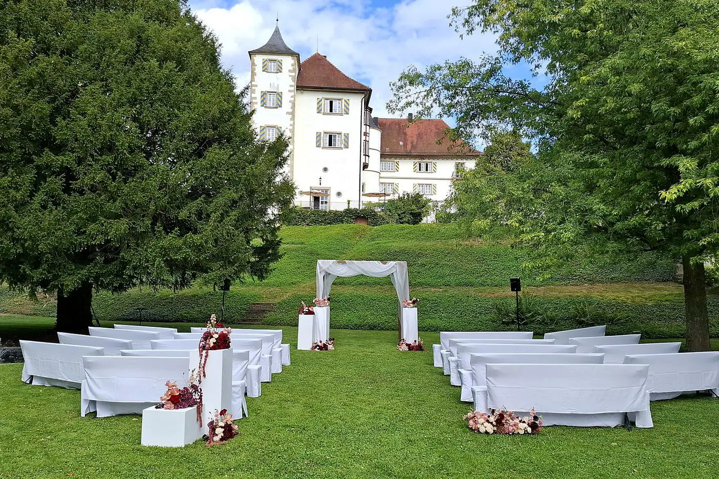 Freie Trauung im Schloßpark