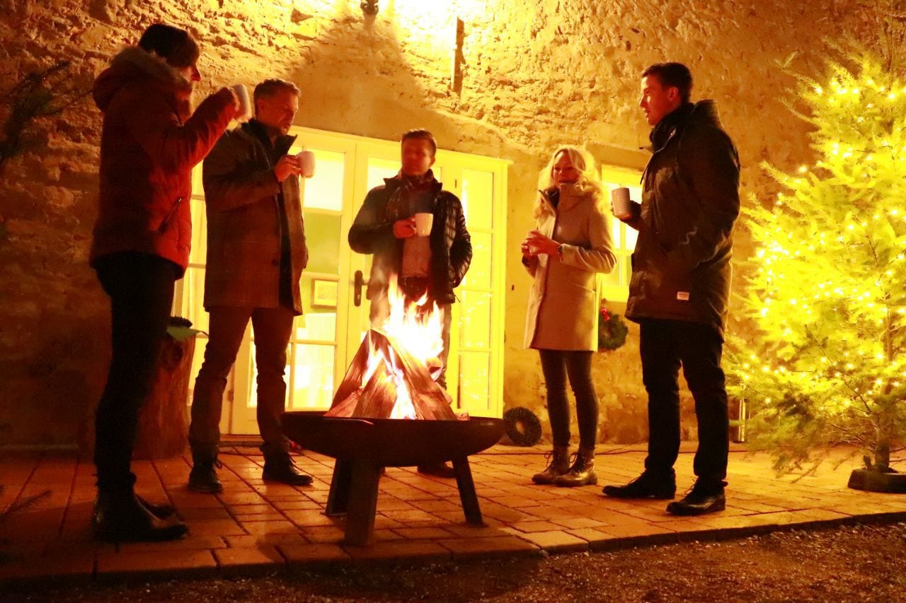 Glühwein-Feuer