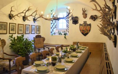 When it should be smaller – celebrate rustic in the hunting room